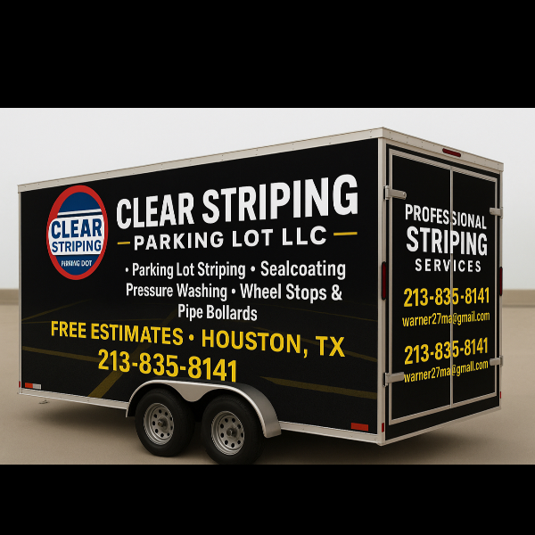Clear Striping Parking Lot LLC Logo