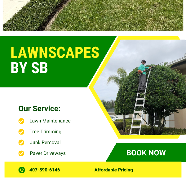 LawnScapes By SB Logo
