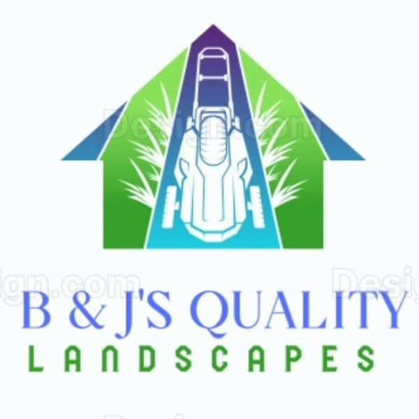 B and J's Quality Landscapes Logo