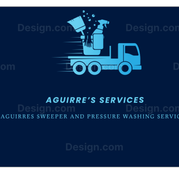 Aguirre’s Sweeper and Pressure Washing Services logo